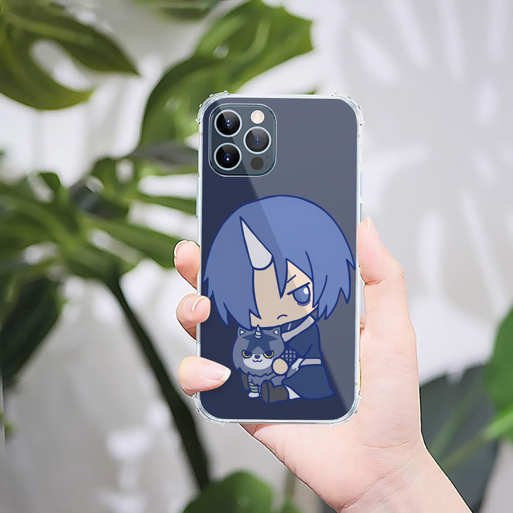 （画像用） 転スラ Regarding Reincarnated to Slime 【iPhone 12シリーズ対応】透明スマホケース（クリアソフトケース）